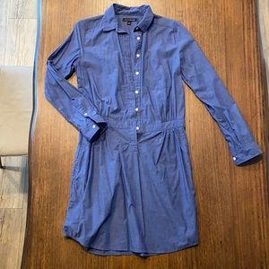 Long sleeve collared dress